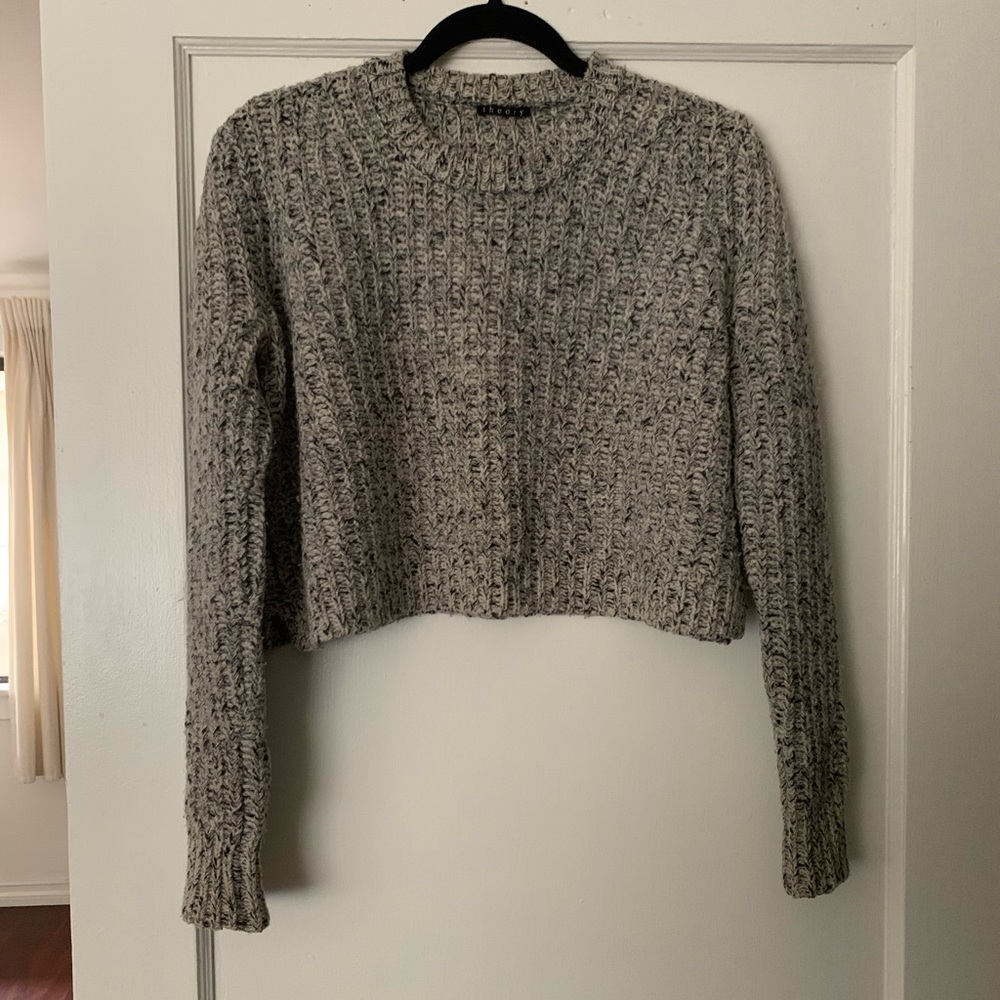 Marled, Cropped Theory Sweater